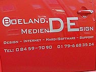 Fahrzeugbeschriftung